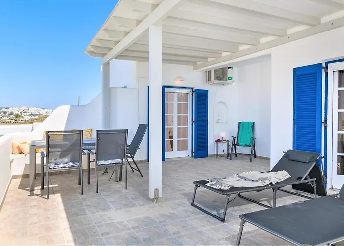 Bianca With Panoramic 180 Sea View ピソ ・リバディ