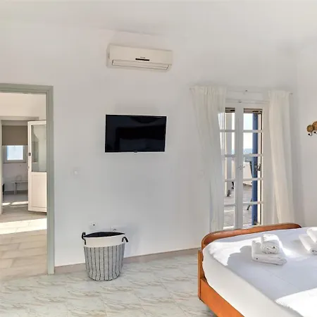 Bianca With Panoramic 180 Sea View Appartement Piso Livadi