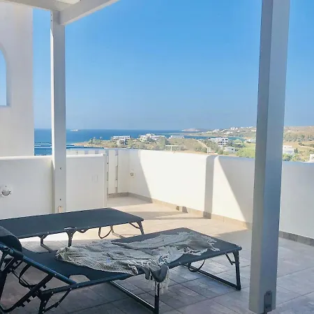 Bianca With Panoramic 180 Sea View * Piso Livadi