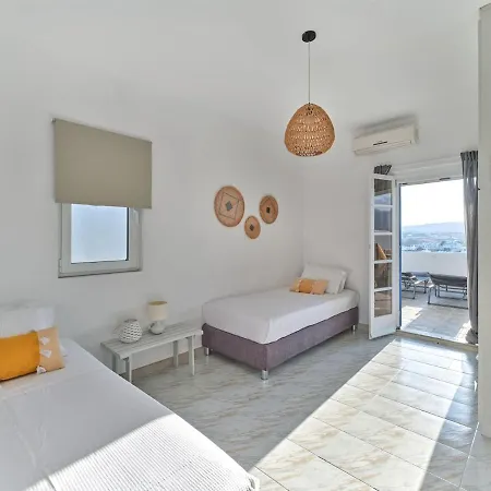 Appartement Bianca With Panoramic 180 Sea View Piso Livadi