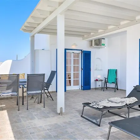 Bianca With Panoramic 180 Sea View Piso Livadi