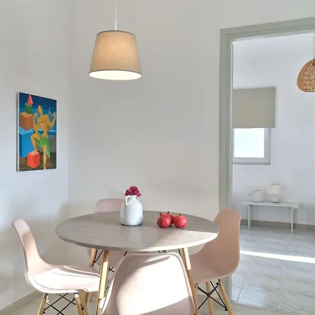 Bianca With Panoramic 180 Sea View Appartement Piso Livadi