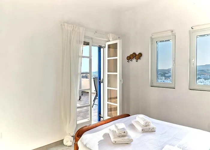 公寓 Bianca With Panoramic 180 Sea View