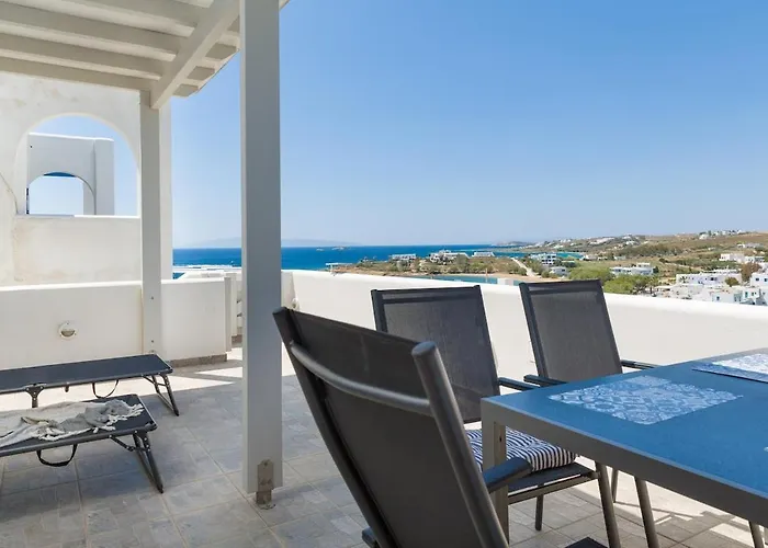 公寓 Bianca With Panoramic 180 Sea View *